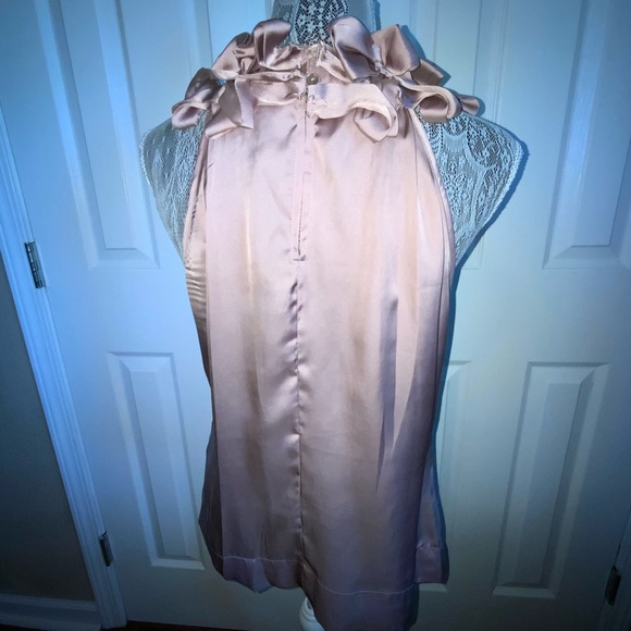 Violet & Claire blush sleeveless blouse sz M - Picture 2 of 3